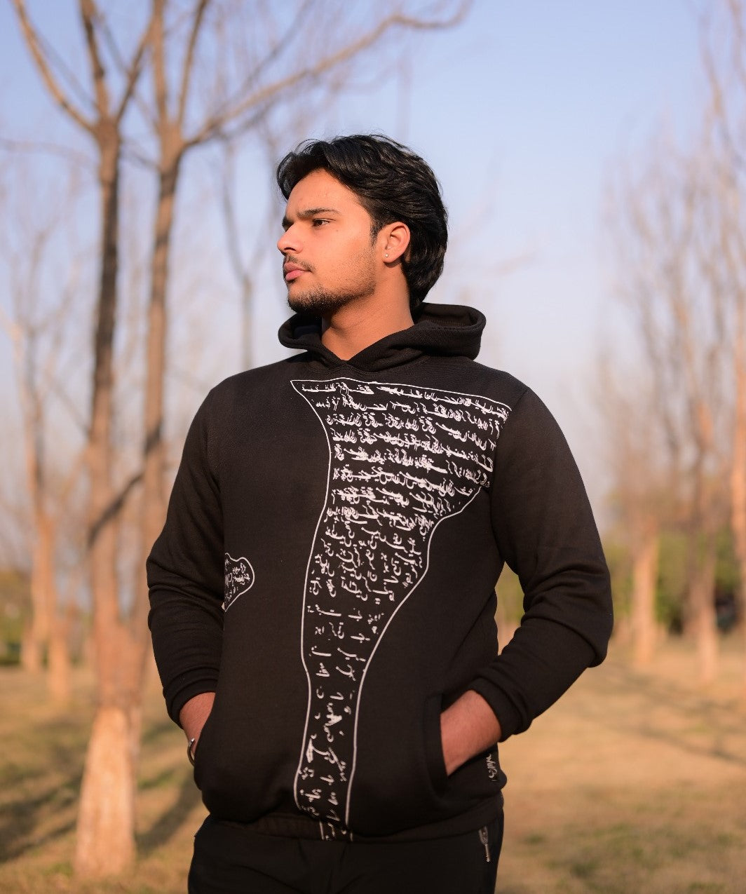 CSMAC Classy Black Hoodie